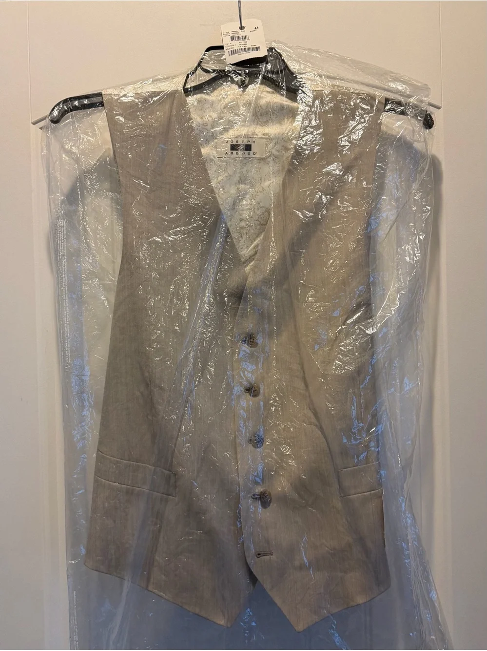 JOSEPH ABBOUD Tan Vest